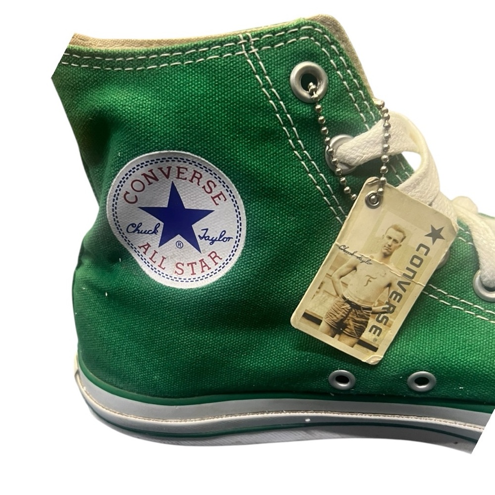 Converse Chuck Taylor All Star High Top Grn Canvas Sneaker 1J791 Mens 10 Wos 12 - Picture 5 of 10
